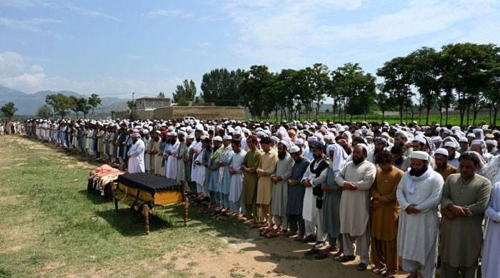 Pano Aqil land dispute: Funeral prayers for seven victims offered - Vimarsana News
