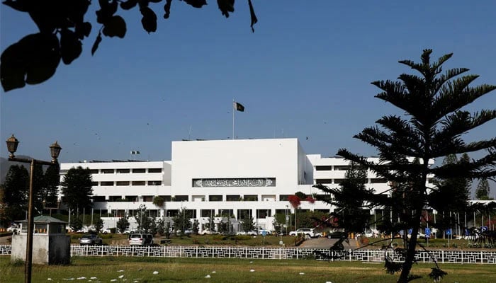 A general view of the Parliament House in Islamabad. — AFP /File