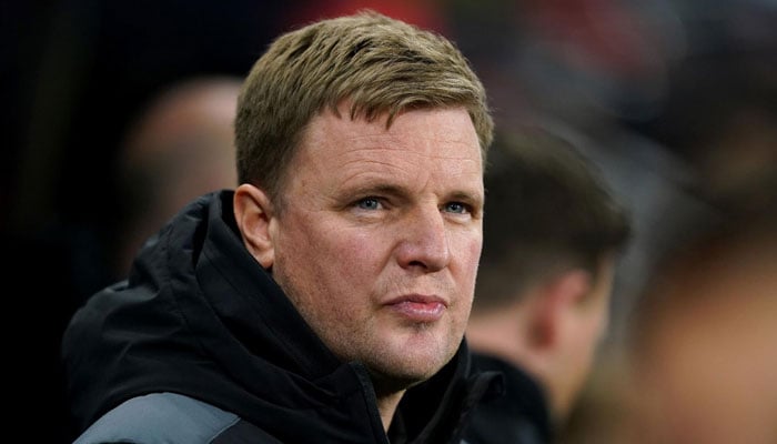Eddie Howe looks on in this file image. — AFP/File