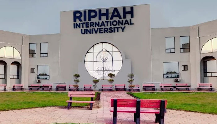 RIPHAH International University Islamabad building can be seen in this image. — RIU website