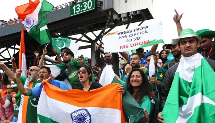 Cricket fans are supporting their teams at the cricket ground during the match. — AFP/File