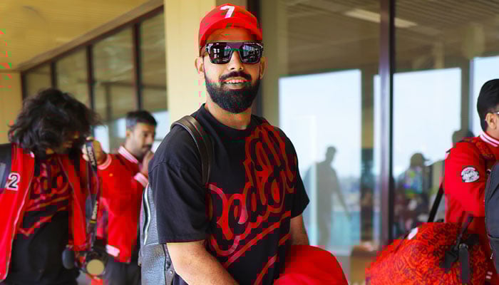 Islamabad United skipper Shadab Khan looks on in this image on February 27, 2024. — Facebook/Islamabad United