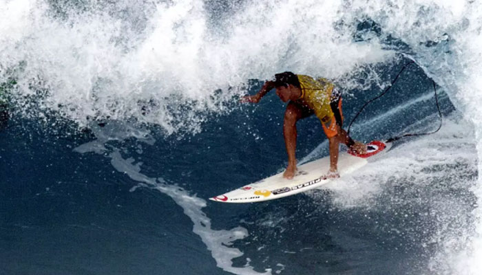 Gabriel Medina rides a wave. — AFP/File