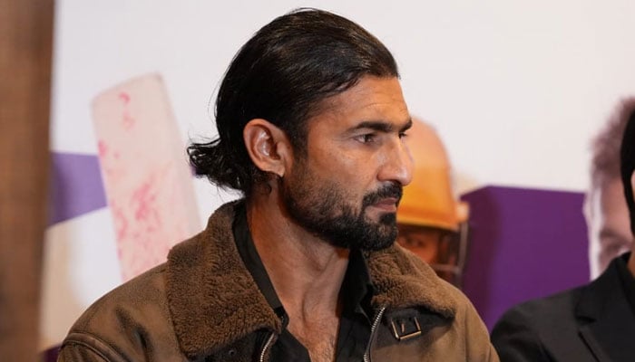 This image released on February 11, 2024, shows the pace bowler Sohail Khan from Quetta Gladiators. — Facebook/ Quetta Gladiators