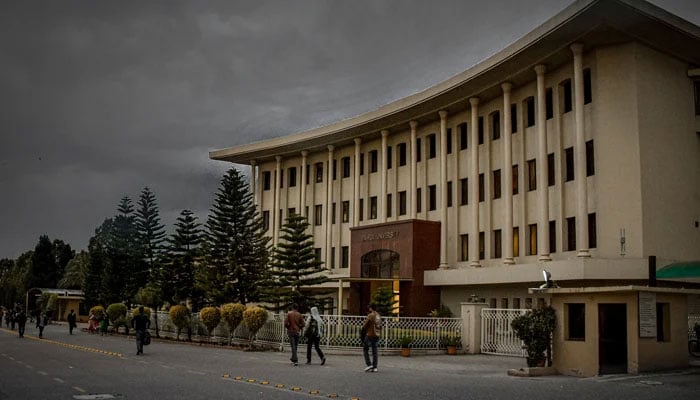 A general view of the Bahria University Islamabad Campus building as seen on on September 21, 2023. — Facebook/Bahria University