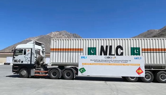 The National Logistics Corporation (NLC) container can be seen. — TPMM Website