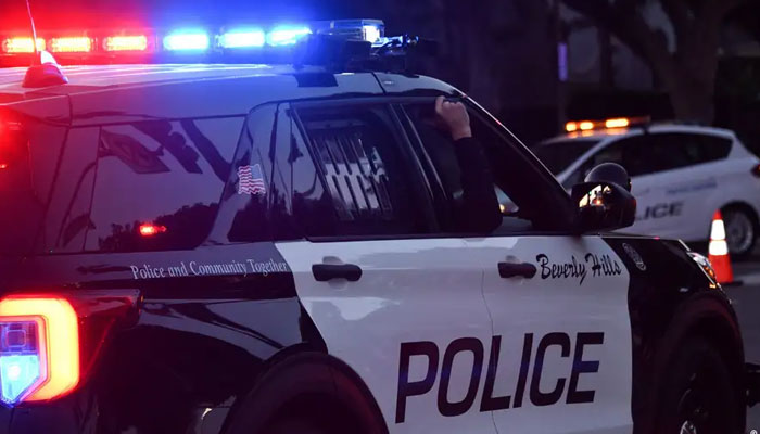 This image shows the Police Vehicles in the United States. — AFP/File