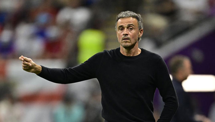 PSG Manager Luis Enrique gestures in this undated image. — AFP/File