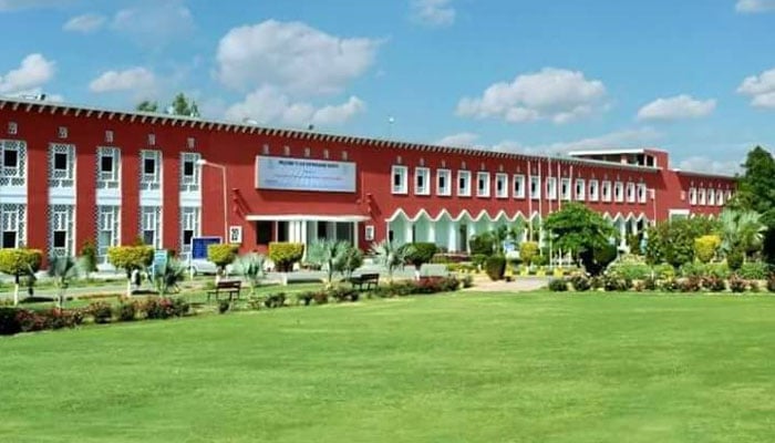 An outside view of the National Textile University. — Facebook/National Textile University, Faisalabad/File