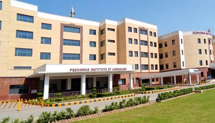 Peshawar Institute of Cardiology building in the provincial capital of KP. — PIC website/File