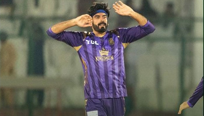 Quetta Gladiators’ spinner Usman Tariq. — Facebook/Cricinfo