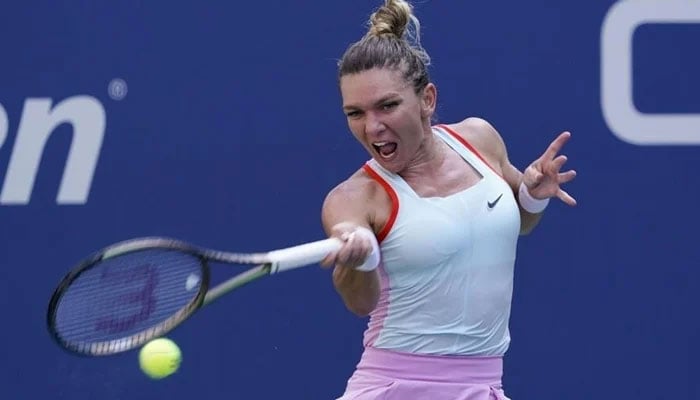 Romanian tennis player Simona Halep plays a shot. — AFP/File