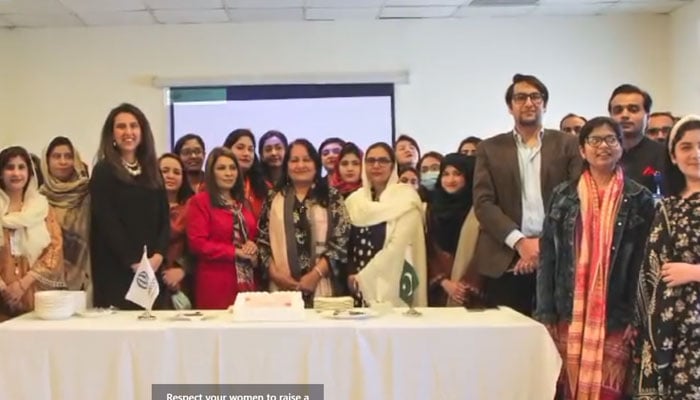 The screenshot was taken from a video released by Maroof International Hospital (MIH) on Intenational Womens Day on March 8, 2024.. — Facebook/MaroofHospitalOfficial