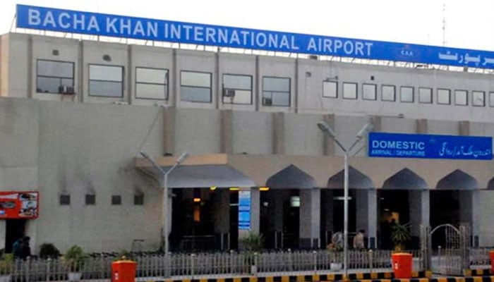 The Bacha Khan International Airport. — APP/File