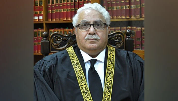 Justice Mazahar Ali Akbar Naqvi. — Supreme Court website/File
