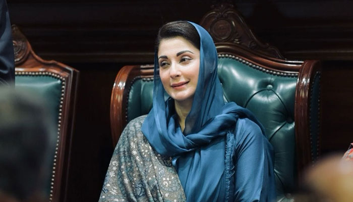 This image released on February 24, 2024, shows the Chief Minister of Punjab Maryam Nawaz. — Facebook/Maryam Nawaz Sharif
