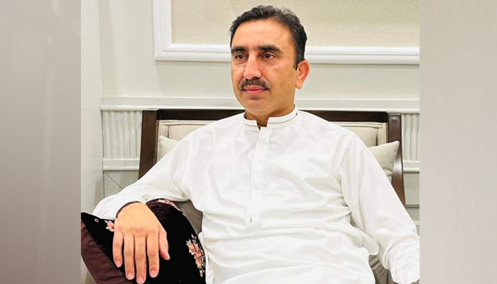 Chief Minister’s Advisor on Culture and Tourism Zahid Chanzeb seen in this image on January 11, 2024. — Facebook/Zahid Chanzeb