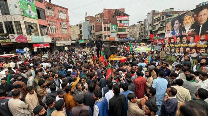 Khosa, Salman Raja, others held as PTI protests 'rigged' polls - Vimarsana News