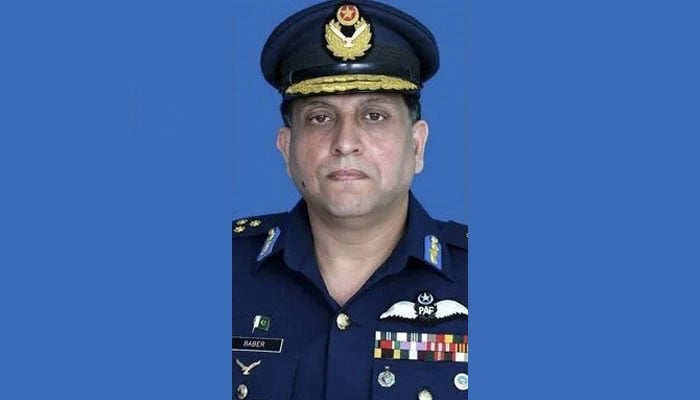 Air Marshal Zaheer Ahmad Babar, the Chief of the Pakistan Air Force. — APP/File