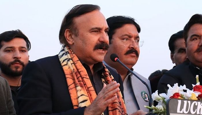 Member National Assembly and PMLN leader Dr. Tariq Fazal Chaudhry addresses an event on February 6, 2024. — Facebook/Dr. Tariq Fazal Chaudhry
