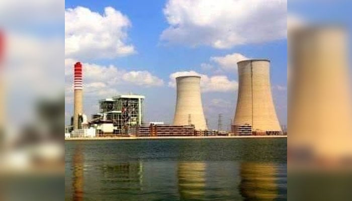 This photo released on September 2, 2022, shows the view of cooling towers. — Facebook/Sahiwal Coal Power Plant 1320Mw Project