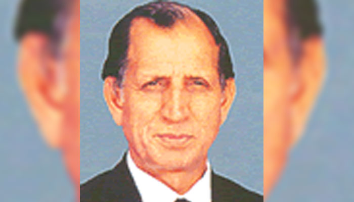 An undated image of Justice (R) Zia Mehmood Mirza. — Punjab Law College website/File