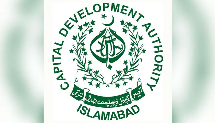The CDA logo can be seen in this image. — Facebook/Capital Development Authority - CDA, Islamabad