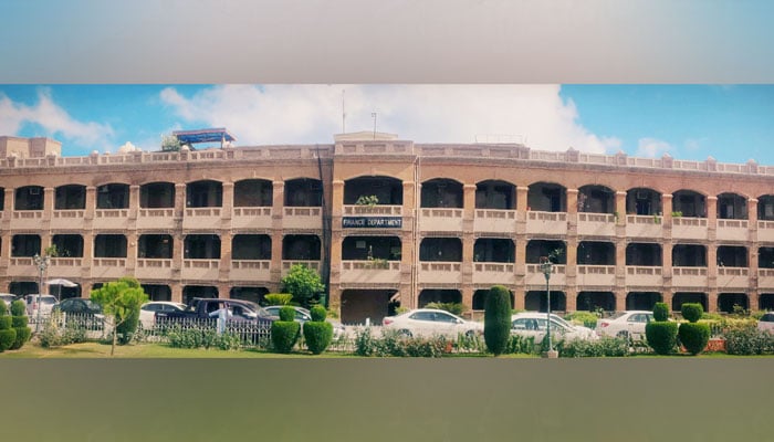 A view of the Khyber Pakhtunkhwa Finance Department building. —  Khyber Pakhtunkhwa Finance Department Website