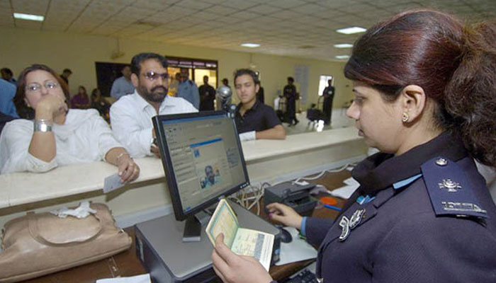 A file photo of a Pakistani Airport.—AFP/File