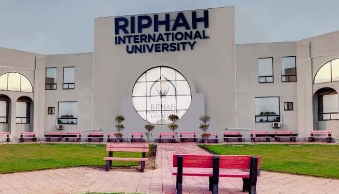 RIPHAH International University Islamabad building can be seen in this image. — RIU website/File