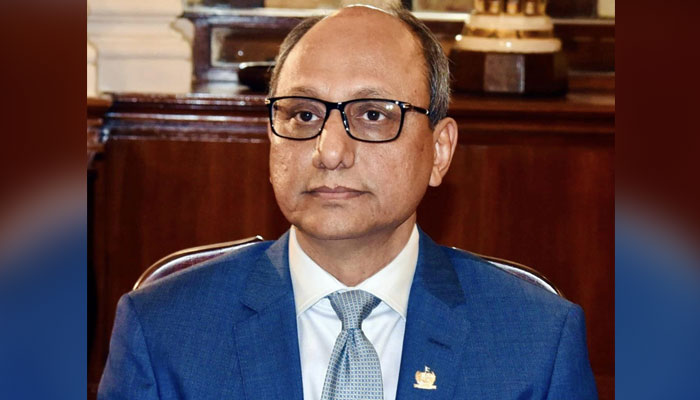 This image released on March 13, 2024, shows Sindh Local Government Minister Saeed Ghani. — Facebook/Saeed Ghani