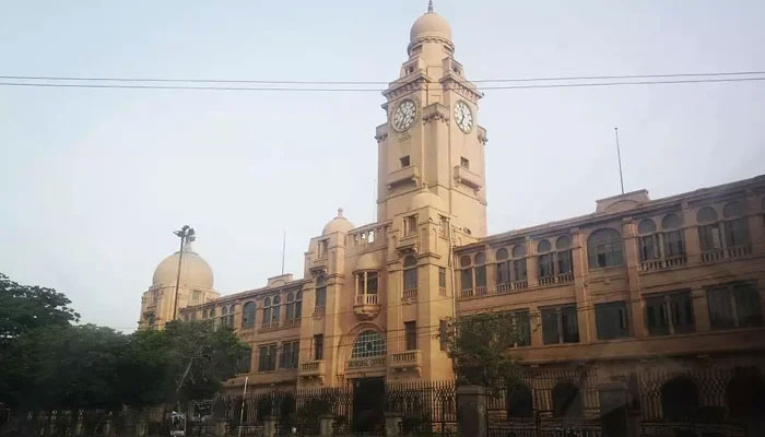 Karachi Metropolitan Corporation (KMC) building in Karachi. — Facebook/Karachi Metropolitan Corporation/File
