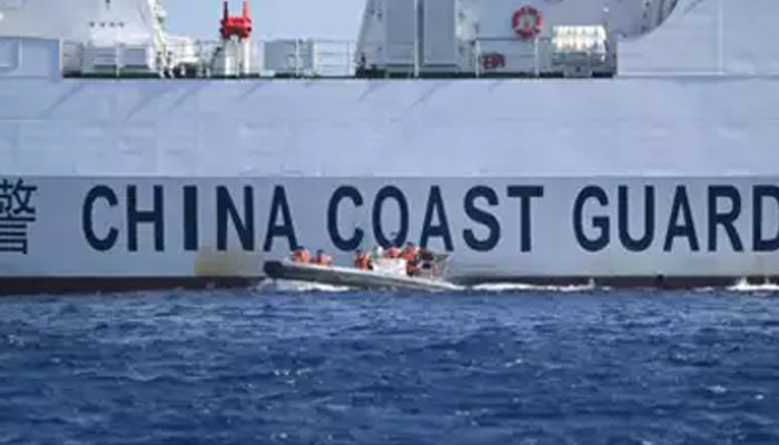 This image shows the Chinese coast guard. — AFP/File