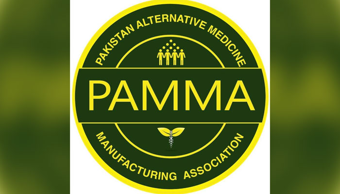 This image shows the logo of the Pakistan Association of Alternative Medicine (PAAM). — Facebook/PAMMA Pakistan Alternative Medicine Manufacturers Association/File
