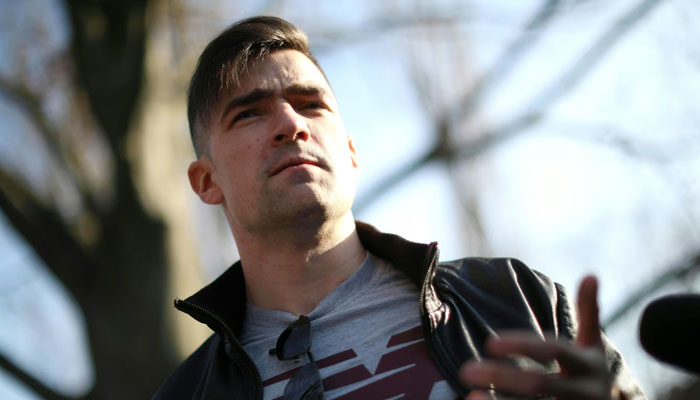 Far-right Austrian politician and leader of the Identitarian Movement of Austria, Martin Sellner. — AFP/File AFP/File