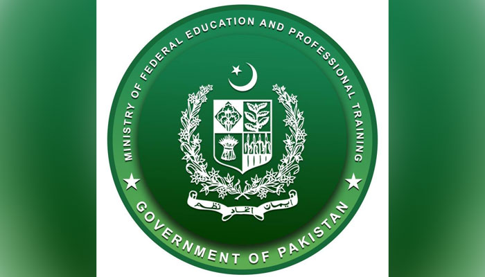 The logo of the Ministry of Federal Education and Professional Training seen in this image. — APP/File