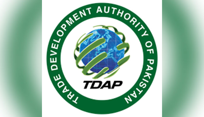 The logo of the Trade Development Authority of Pakistan (TDAP) is seen in this image. — Facebook/Trade Development Authority of Pakistan/File