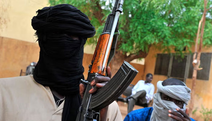 This representational image shows a gunmen. — AFP/File