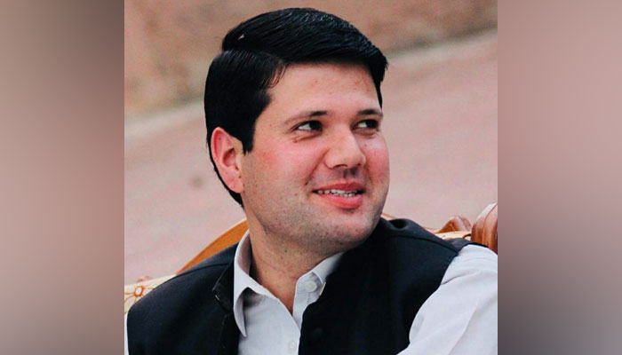 Niaz Ahmad son of PML-N leader Amir Muqam looks on in this image. — Facebook/Niaz Ahmad Khan/File