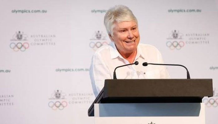 Olympian Raelene Boyle speaks during the Australian Olympic Committee meeting in Sydney. — AFP/File