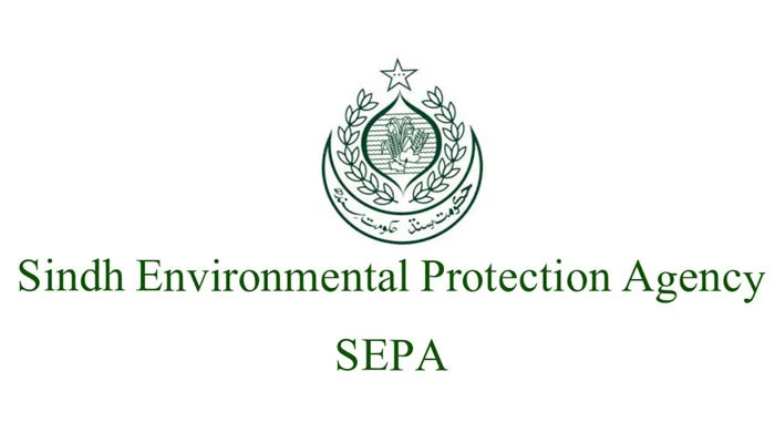 The Sindh Environmental Protection Agency (Sepa) logo seen in this image. — Facebook/Sindh Environmental Protection Agency - SEPA/File