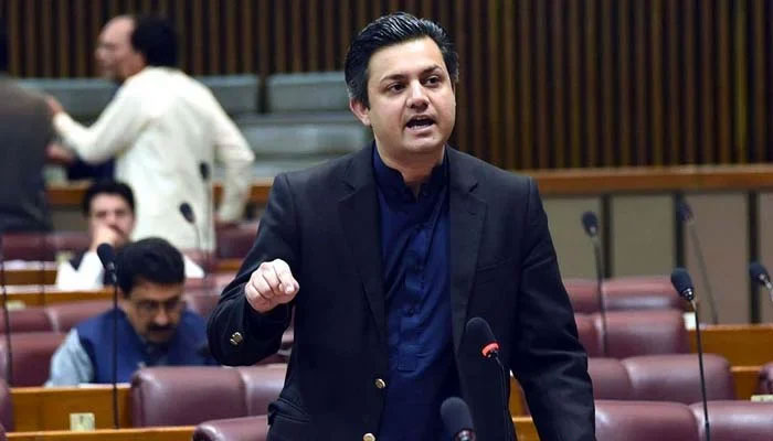 Former federal minister for energy Hammad Azhar. — X/National Assembly/File