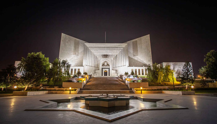This image shows the building of the Supreme Court of Pakistan in Islamabad. — SC Website