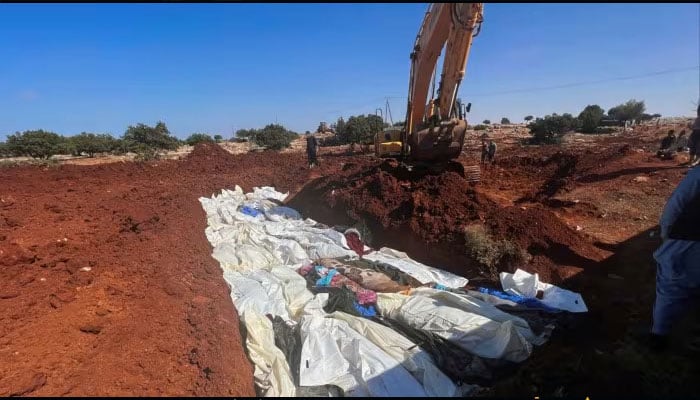 A representative image of a mass grave.—TheSudanTimes/File