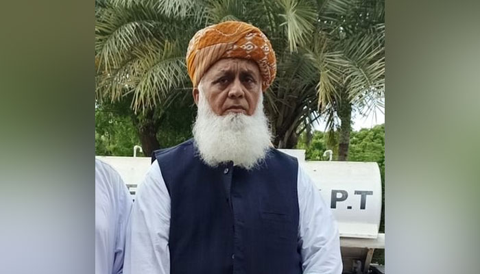 Jamiat Ulema-e-Islam-Fazl senior leader Maulana Dr Naseeruddin Swati seen in this image. — X/@DrNaseerSwati/File