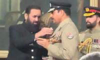 AJK SSP Raja Irfan conferred ‘Tamgh-e-Imtiaz’