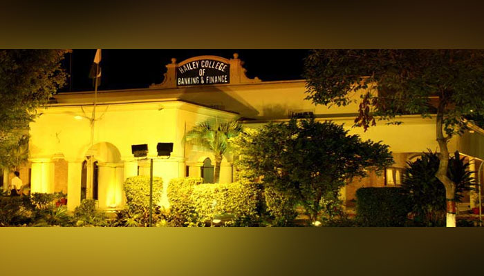 Punjab University Hailey College of Banking and Finance (HCBF) can be seen in this image. — Hailey College of Banking & Finance Website/File