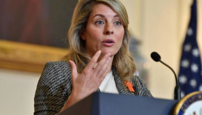 Canadian Minister of Foreign Affairs Melanie Joly. — AFP/File