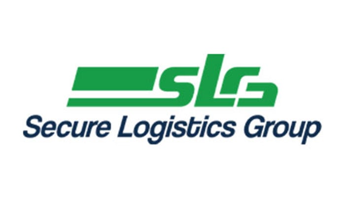 Secure Logistics Group (SLG) logo can be seen in this image. — APP/File