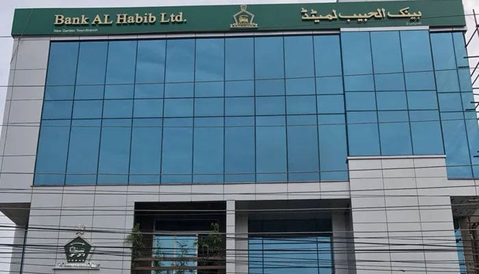 This image shows the building of Bank Al Habib Ltd. — Facebook/Design Dimensions/File
